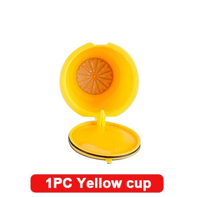 Reusable Coffee Capsule Filter Cup For Nescafe Dolce Gusto Refillable Caps Spoon Coffee Strainer Tea Basket Kitchen Accessory