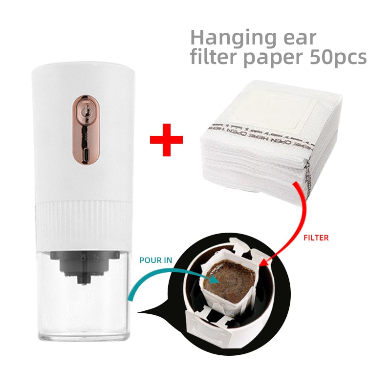 Coffee Grinder TYPE-C USB Charge Professional Ceramic Grinding Core Coffee Beans Mill Grinder New Upgrade Portable Electric