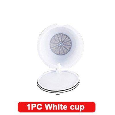 Reusable Coffee Capsule Filter Cup For Nescafe Dolce Gusto Refillable Caps Spoon Coffee Strainer Tea Basket Kitchen Accessory